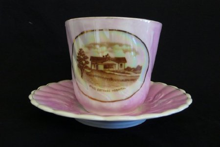 Hospital Cup and Saucer