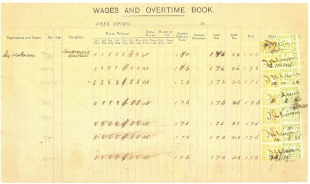 Wages Records                           